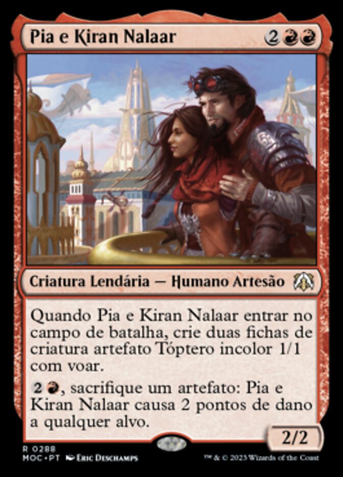 Pia e Kiran Nalaar / Pia and Kiran Nalaar - Magic: The Gathering - MoxLand