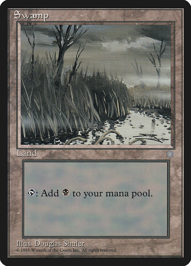 Pântano / Swamp - Magic: The Gathering - MoxLand