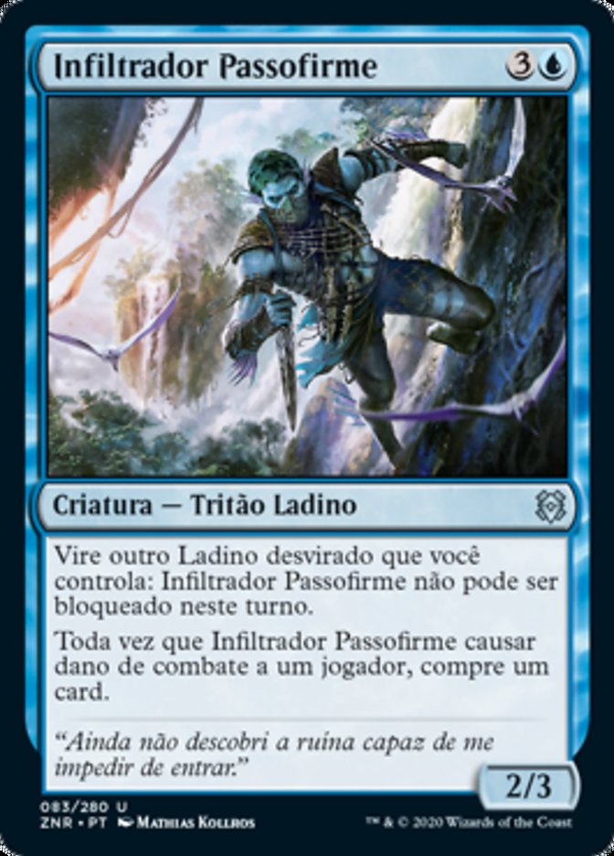 Infiltrador Passofirme / Sure-Footed Infiltrator - Magic: The Gathering - MoxLand
