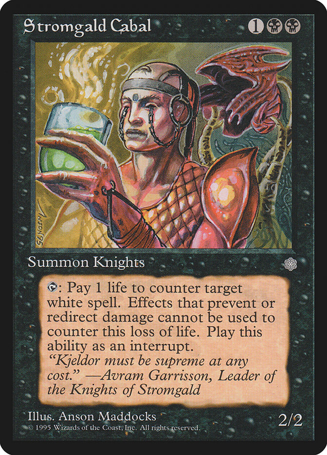 Conspiradores de Stromgald / Stromgald Cabal - Magic: The Gathering - MoxLand