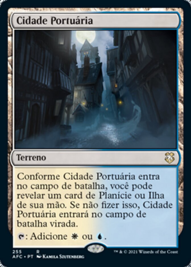 Cidade Portuária / Port Town - Magic: The Gathering - MoxLand