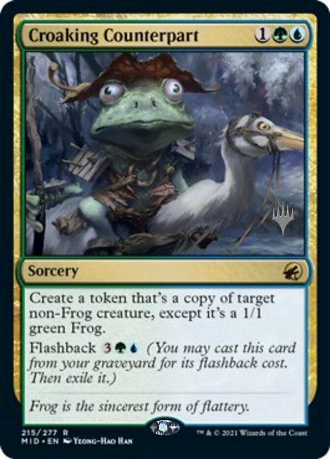 Contraparte Coaxante / Croaking Counterpart - Magic: The Gathering - MoxLand