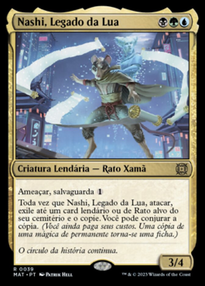 Nashi, Legado da Lua / Nashi, Moon's Legacy - Magic: The Gathering - MoxLand