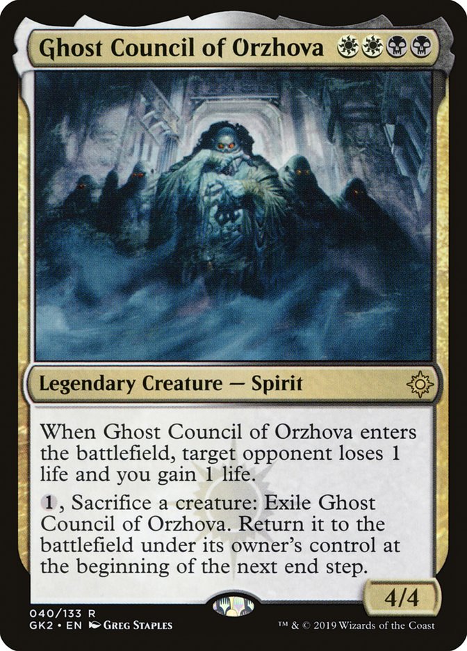 Conselho Fantasma de Orzhova / Ghost Council of Orzhova - Magic: The Gathering - MoxLand