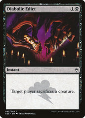 Édito Diabólico / Diabolic Edict - Magic: The Gathering - MoxLand