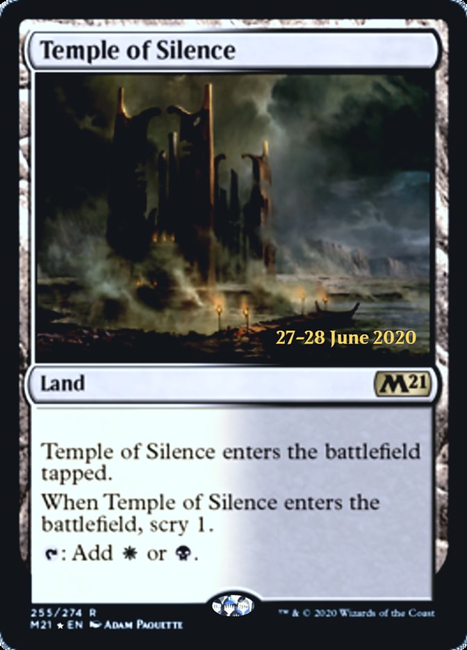 Templo do Silêncio / Temple of Silence - Magic: The Gathering - MoxLand