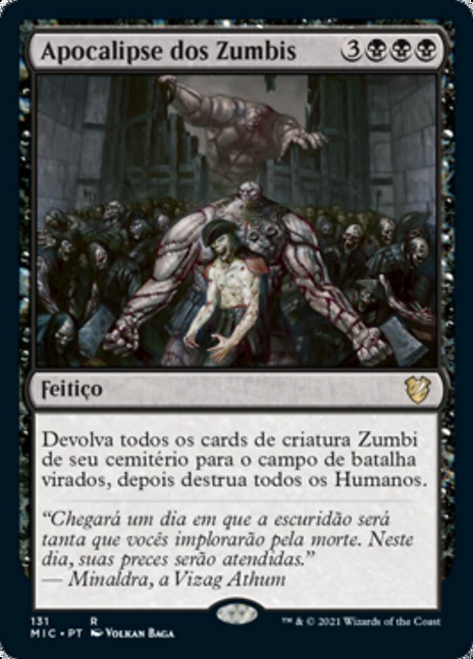 Apocalipse dos Zumbis / Zombie Apocalypse - Magic: The Gathering - MoxLand