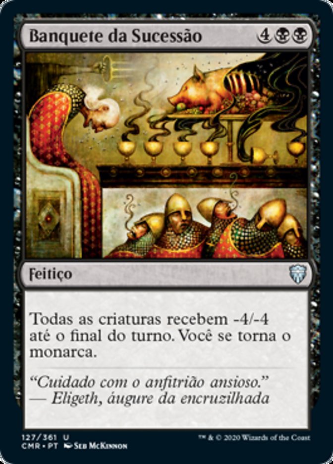 Banquete da Sucessão / Feast of Succession - Magic: The Gathering - MoxLand