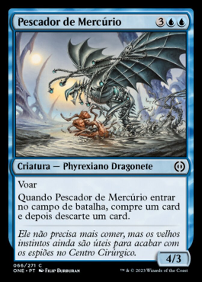 Pescador de Mercúrio / Quicksilver Fisher - Magic: The Gathering - MoxLand