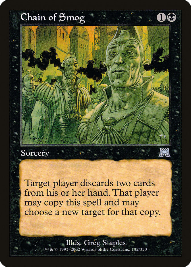 Corrente de Smog / Chain of Smog - Magic: The Gathering - MoxLand