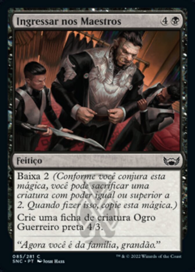 Ingressar nos Maestros / Join the Maestros - Magic: The Gathering - MoxLand