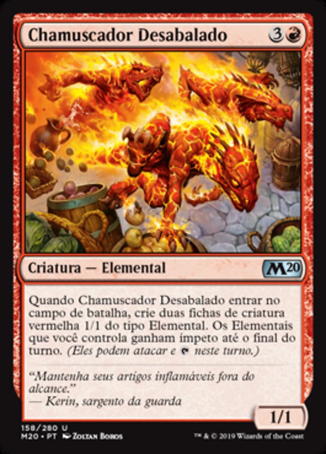 Chamuscador Desabalado / Scampering Scorcher - Magic: The Gathering - MoxLand