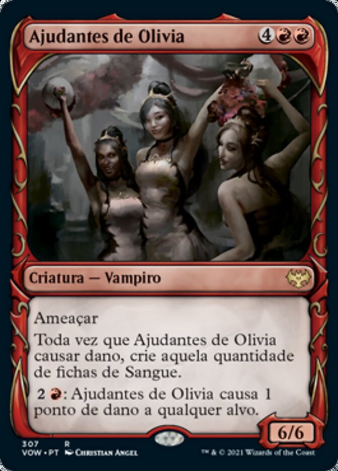 Ajudantes de Olivia / Olivia's Attendants - Magic: The Gathering - MoxLand