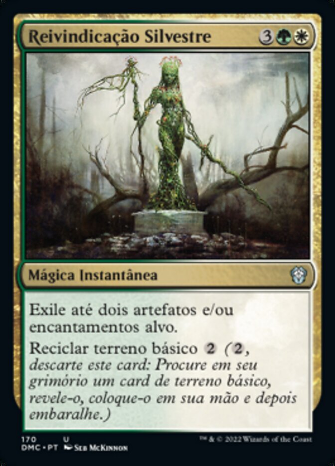 Reivindicação Silvestre / Sylvan Reclamation - Magic: The Gathering - MoxLand