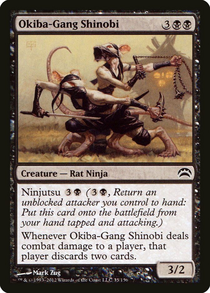 Shinobi do Bando de Okiba / Okiba-Gang Shinobi - Magic: The Gathering - MoxLand