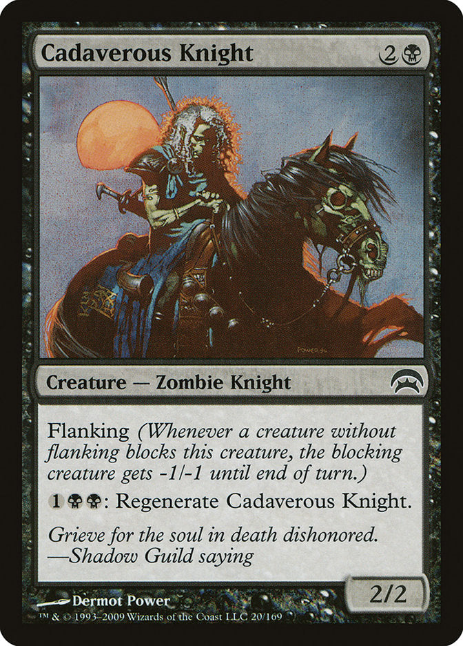 Cavaleiro Cadavérico / Cadaverous Knight - Magic: The Gathering - MoxLand