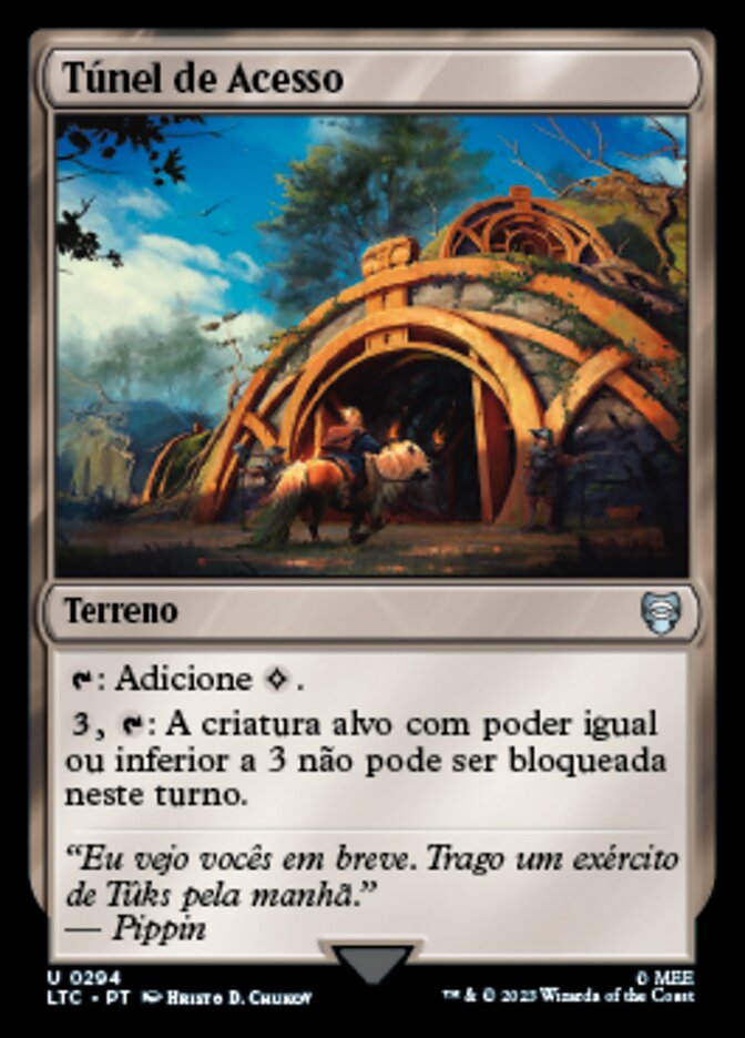 Túnel de Acesso / Access Tunnel - Magic: The Gathering - MoxLand