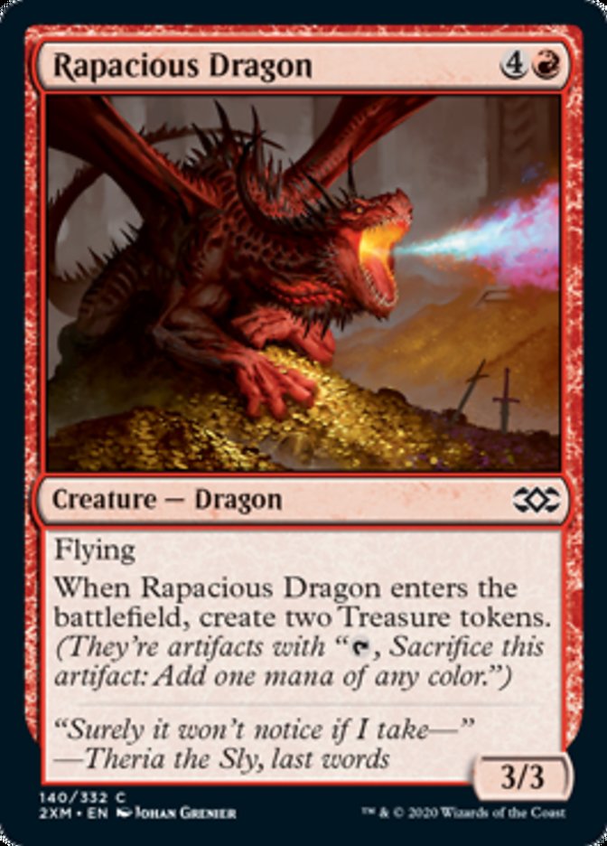 Dragão Edaz / Rapacious Dragon - Magic: The Gathering - MoxLand