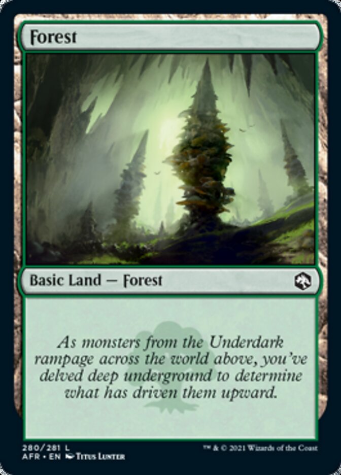 Floresta / Forest - Magic: The Gathering - MoxLand