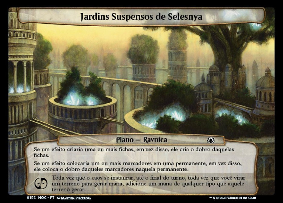 Jardins Suspensos de Selesnya / Selesnya Loft Gardens - Magic: The Gathering - MoxLand