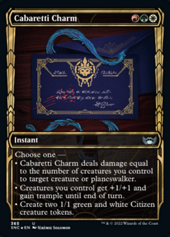 Amuleto dos Cabaretti / Cabaretti Charm - Magic: The Gathering - MoxLand