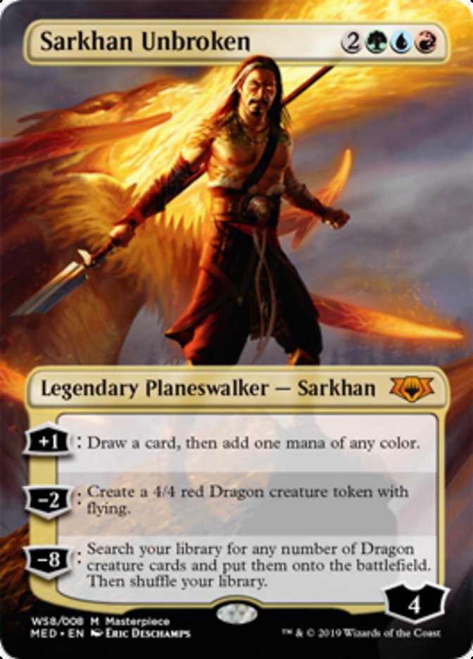 Sarkhan Revigorado / Sarkhan Unbroken - Magic: The Gathering - MoxLand