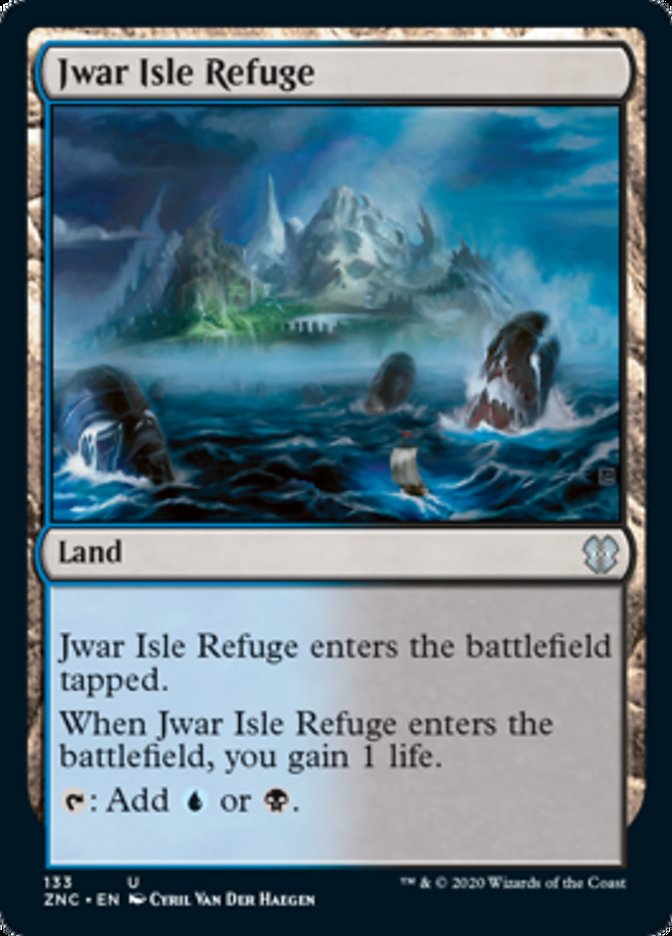 Refúgio da Ilha de Jwar / Jwar Isle Refuge - Magic: The Gathering - MoxLand