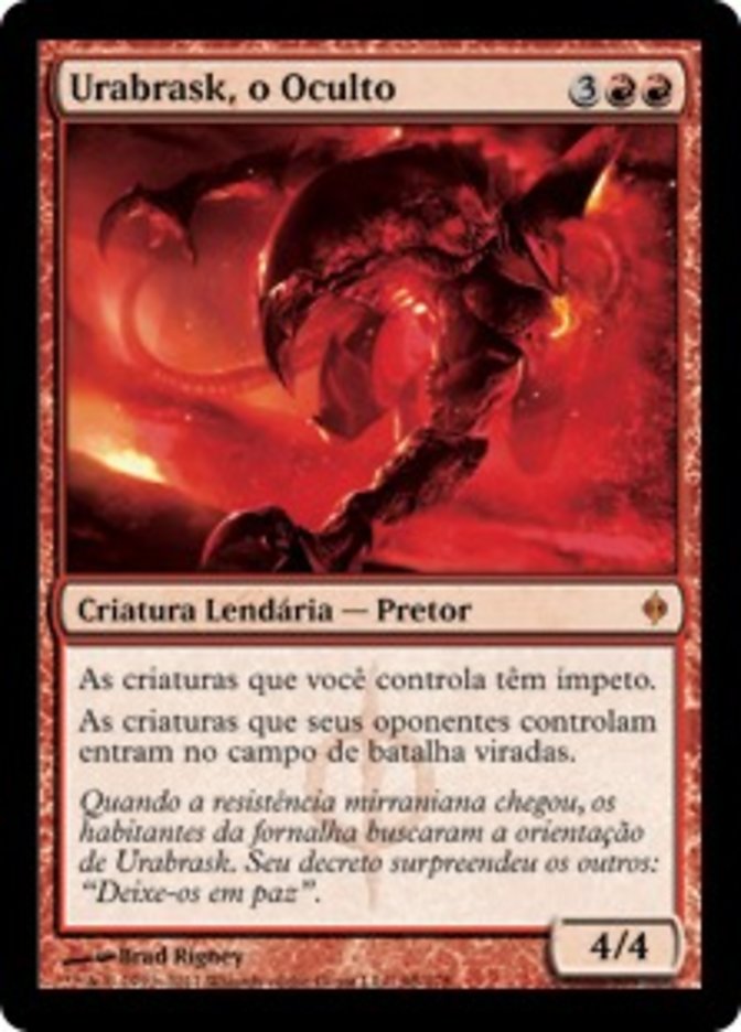 Urabrask, o Oculto / Urabrask the Hidden - Magic: The Gathering - MoxLand