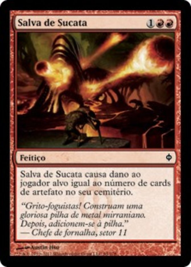 Salva de Sucata / Scrapyard Salvo - Magic: The Gathering - MoxLand