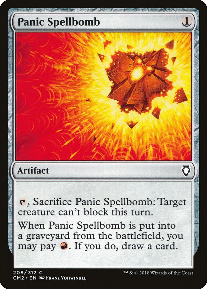 Magibomba do Pânico / Panic Spellbomb - Magic: The Gathering - MoxLand