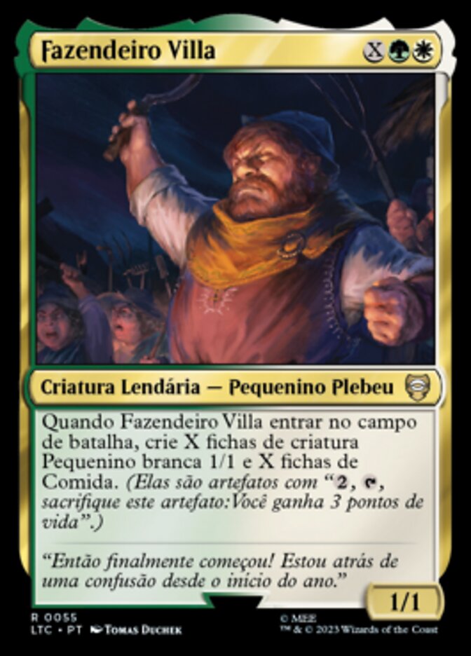 Fazendeiro Villa / Farmer Cotton - Magic: The Gathering - MoxLand