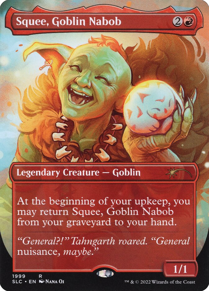 Squee, Nabobo Goblin / Squee, Goblin Nabob - Magic: The Gathering - MoxLand