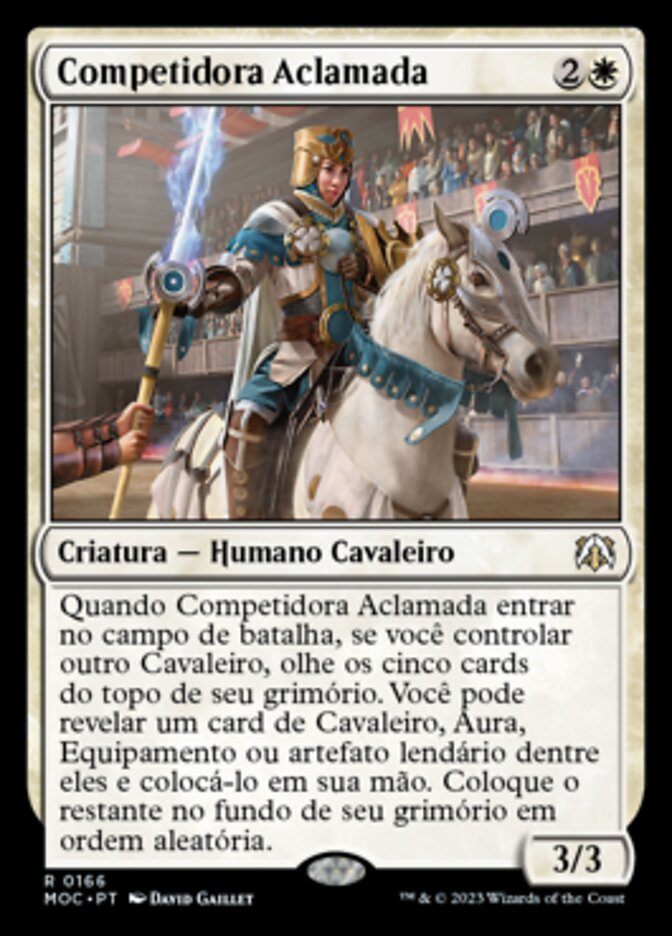 Competidora Aclamada / Acclaimed Contender - Magic: The Gathering - MoxLand