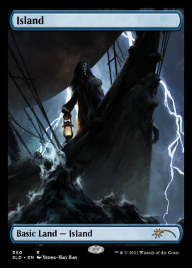 Ilha / Island - Magic: The Gathering - MoxLand
