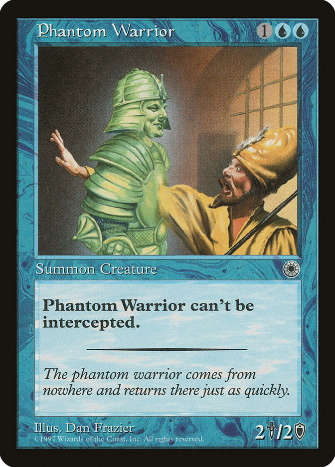 Guerreiro Fantasma / Phantom Warrior - Magic: The Gathering - MoxLand