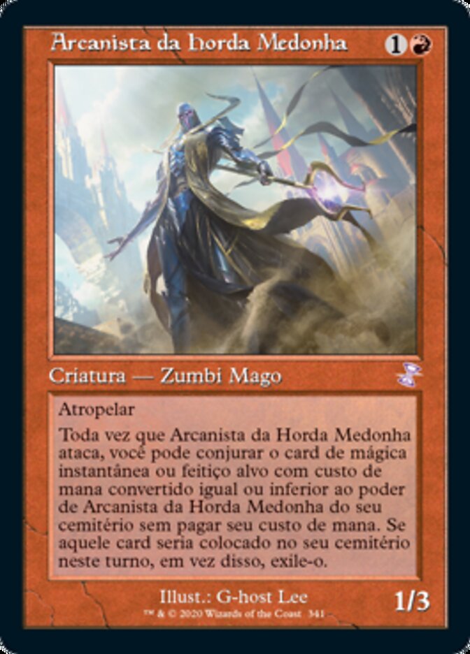 Arcanista da Horda Medonha / Dreadhorde Arcanist - Magic: The Gathering - MoxLand