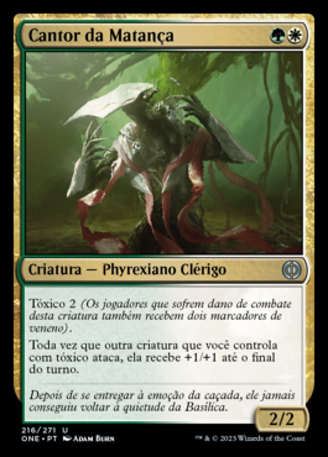 Cantor da Matança / Slaughter Singer - Magic: The Gathering - MoxLand