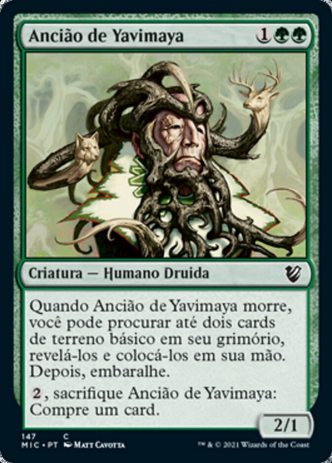 Ancião de Yavimaya / Yavimaya Elder - Magic: The Gathering - MoxLand