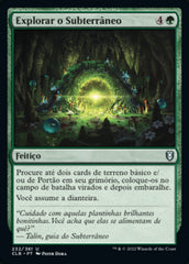 Explorar o Subterrâneo / Explore the Underdark - Magic: The Gathering - MoxLand