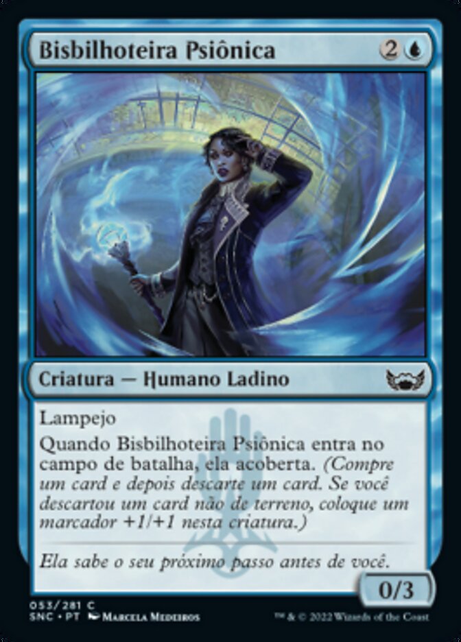 Bisbilhoteira Psiônica / Psionic Snoop - Magic: The Gathering - MoxLand