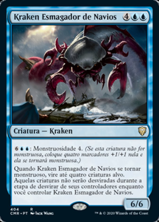 Kraken Esmagador de Navios / Shipbreaker Kraken - Magic: The Gathering - MoxLand
