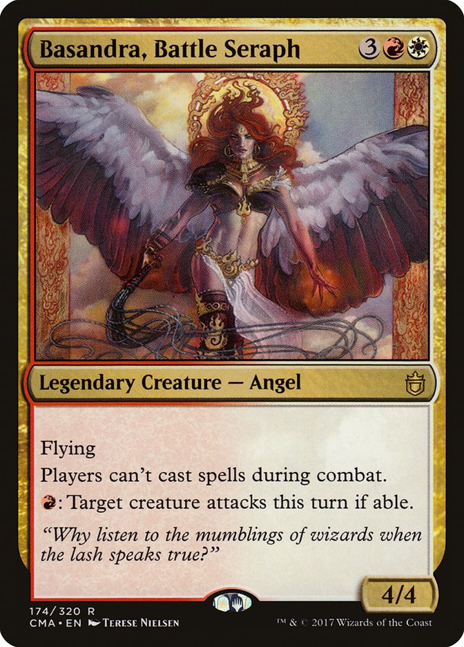 Basandra, Battle Seraph / Basandra, Battle Seraph - Magic: The Gathering - MoxLand