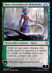 Kiora, Invocadora de Behemoths / Kiora, Behemoth Beckoner - Magic: The Gathering - MoxLand