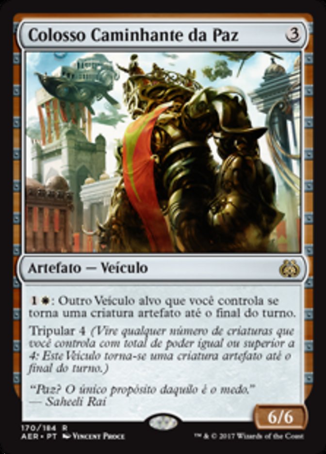 Colosso Caminhante da Paz / Peacewalker Colossus - Magic: The Gathering - MoxLand