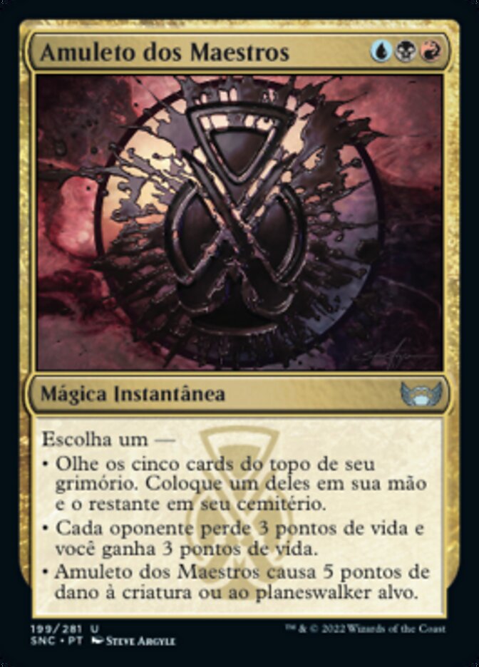 Amuleto dos Maestros / Maestros Charm - Magic: The Gathering - MoxLand