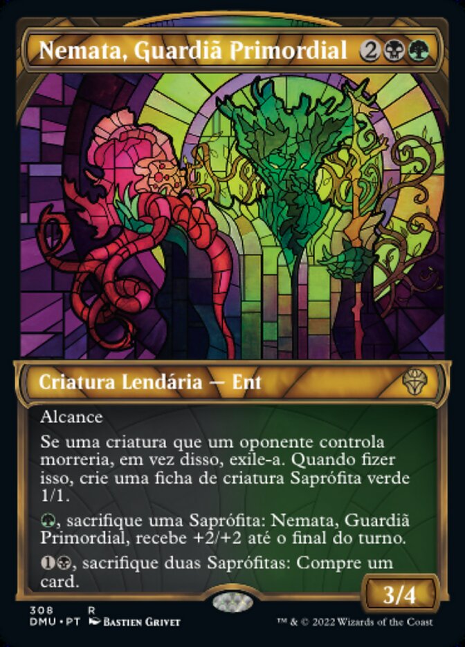 Nemata, Guardiã Primordial / Nemata, Primeval Warden - Magic: The Gathering - MoxLand