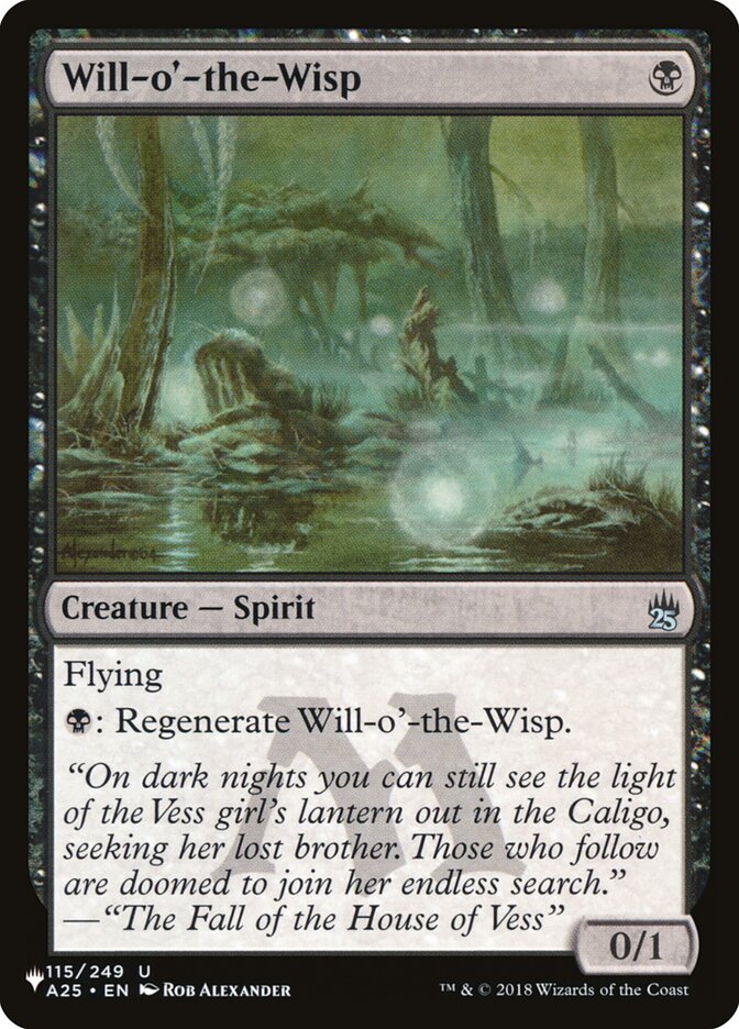 Fogo-fátuo / Will-o'-the-Wisp - Magic: The Gathering - MoxLand