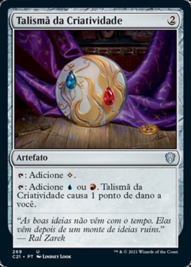 Talismã da Criatividade / Talisman of Creativity - Magic: The Gathering - MoxLand