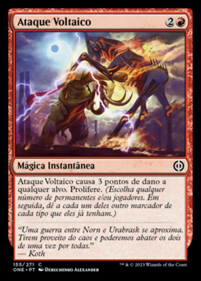 Ataque Voltaico / Volt Charge - Magic: The Gathering - MoxLand