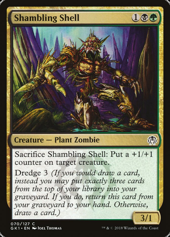 Carapaça Trôpega / Shambling Shell - Magic: The Gathering - MoxLand